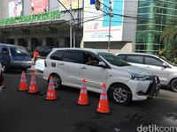 Putaran di depan Blok A Tanah Abang ditutup