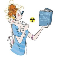 Berusaha mengasuh anak dengan baik dan benar dari ilmu yang didapat sang ibu melalui baca buku Foto: Instagram