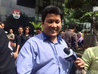 Hilman Mattauch usai diperiksa KPK