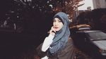 Foto: Gaya Liburan Kim Miso, Hijabers Cantik dari Korea