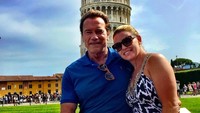 Arnold selalu menyempatkan diri untuk bersepeda dan berolahraga disela liburannya. (schwarzenegger/Instagram)