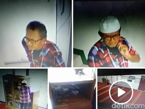 Viral Aksi Pria Gaek Mantan Pencopet Bongkar Kotak Amal Masjid