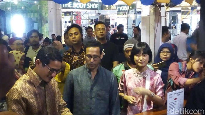 Hadiri Go Food Festival, Sandi: Sambutannya Via WA Saja Ya!