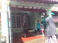 Penampakan rumah di Duren Sawit yang terbakar