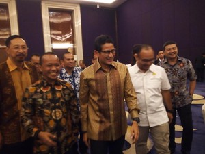 Sandiaga Hadiri Perayaan Natal Hipmi