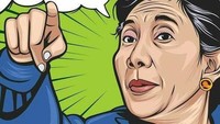 Selain aktif untuk mengawasi perairan Indonesia dari kapal asing. Menteri Susi juga di Hari Ibu kemarin ancam siapapun yang enggak ingat ibu bakal ditenggelamkan. Istimewa.