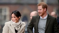 Harry seolah menemukan kebahagiaan yang biasanya dilihat dari wajah sang kakak, Pangeran William, saat bersama Kate Middleton. Dok. Getty Images