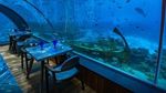 Foto: Keren! Ini Restoran Bawah Laut di Maldives