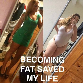 Wow! Wanita Ini Lebih Bahagia Tubuhnya Gendut Dibanding Kurus