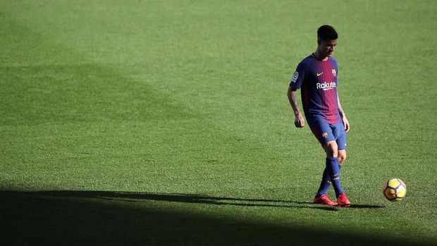 Philippe Coutinho membutuhkan lima laga untuk mencetak gol perdana bagi Barcelona.