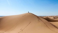 Great Pit of Carkoon, tempat tinggal tokoh monster Sarlacc yang memakan tawanan Jabba the Hutt, mengambil lokasi di Gurun Yuma, Arizona, AS (Visit Yuma)