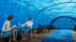 Foto: Keren! Ini Restoran Bawah Laut di Maldives