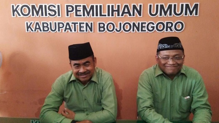 Pendaftaran KPU Bojonegoro Ditutup Pasangan Basuki-Pudji Dewanto