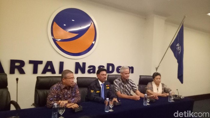 Didukung NasDem, Ganjar Optimistis Gaet Suara Generasi Milenial