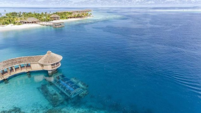 Restoran bawah laut di Maladewa