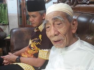 Ditemui Ganjar-Yasin, Apa Pesan Mbah Moen?