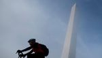 Saat Monumen di Washington DC Hilang Ditelan Kabut