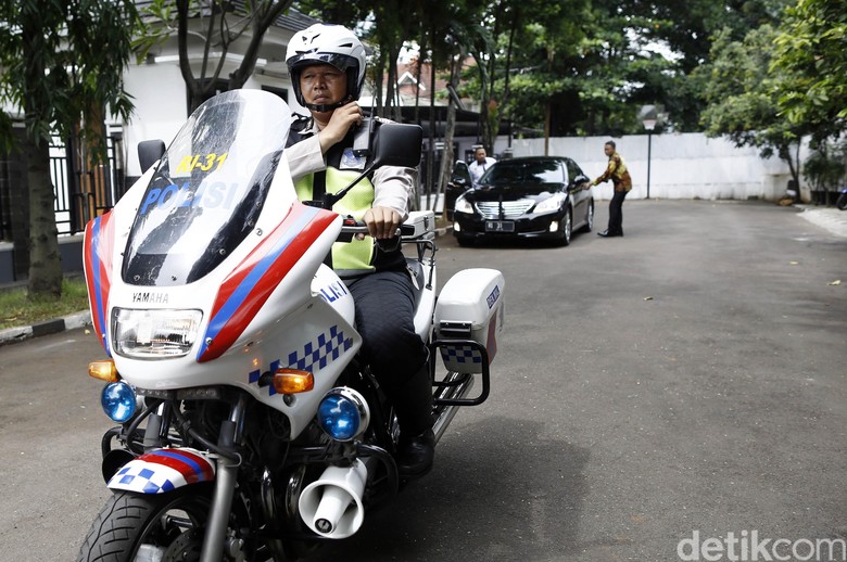 Patwal Kemenaker. Foto: Rachman Haryanto Patwal Kemenaker. Foto: Rachman Haryanto