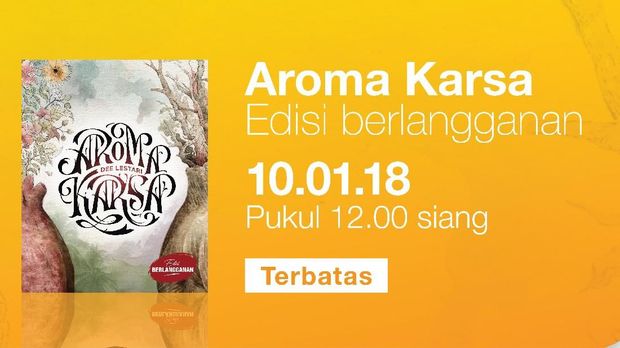 Novel 'Aroma Karsa' Karya Dee Lestari akan Rilis Digital dan Bersambung 