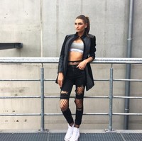 Giuliana pernah menjadi salah satu kontestan di ajang pencarian model Germanys Next Top Model. Foto: Instagram