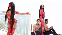 Denada belum lama ini merilis video musik barunya berjudul Mutha Futha. Klip itu disebut terlalu vulgar.  Foto: Instagram