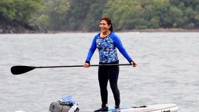 Enggak Cuma Tenggelamkan Kapal Maling Ikan, Susi Juga Sporty Lho