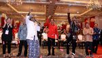 Potret Jokowi, Wapres JK dan Megawati Joget Maumere di HUT PDIP