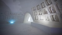 Hotel ini bekerjasama dengan HBO Nordic untuk menciptakan suasana Game of Thrones di dalam hotel (HBO Nordic)