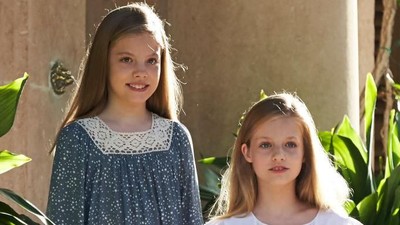 Foto: Cantiknya Dua Putri Spanyol, Anak Raja Felipe VI dan Ratu Letizia