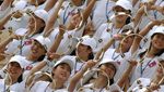 Foto: Cheerleader Korea Utara, Cantik Nggak?