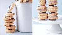 Krim dessert lucu dan menggemaskan ini terbuat dari campuran biji vanila, lho. Macaron yang satu ini pasti wangi! Foto: Istimewa