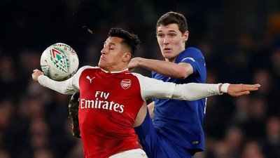 Foto: Arsenal Imbangi Chelsea di Stamford Bridge
