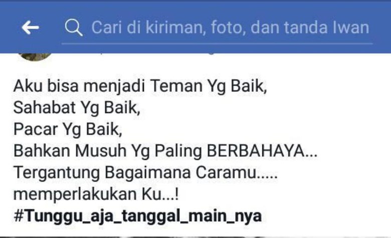 Viral Status Medsos Terduga Pembunuhan Sadis di Banda Aceh Viral Status Medsos Terduga Pembunuhan Sadis di Banda Aceh