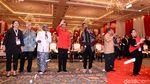 Potret Jokowi, Wapres JK dan Megawati Joget Maumere di HUT PDIP