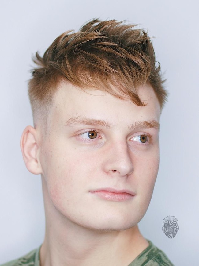 Bahasa kerennya Messy Short Crop. Tampak messy atau berantakan di bagian atas, namun tetap rapi di bagian samping. (Foto: ist.)