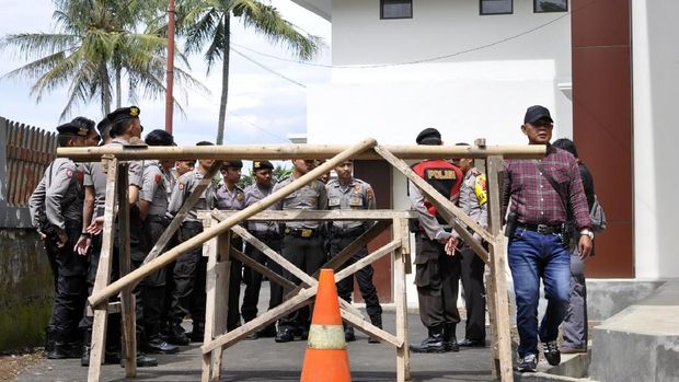Sidang Raden Galih Di PN Sukabumi Dijaga Ketat Aparat Kepolisian