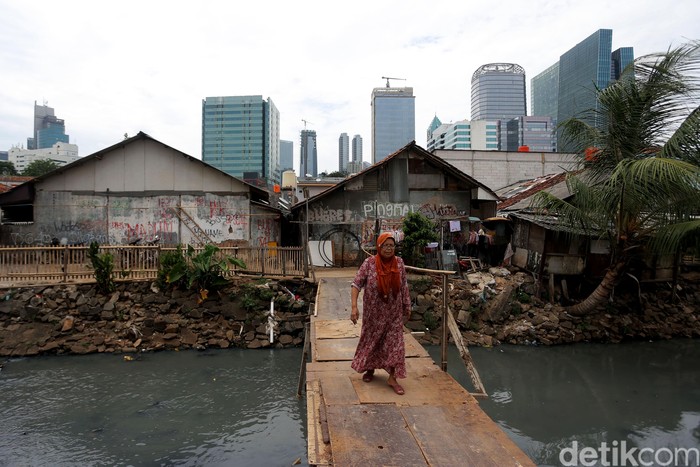 Kampung di  Tengah  Kota  yang Kian Terdesak Pembangunan