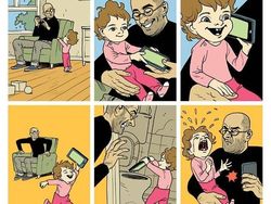 Ilustrasi Sindiran yang Gambarkan Hidup Masa Kini