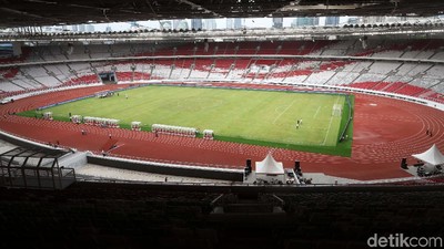 Foto: Stadion Utama GBK yang Kian Ciamik