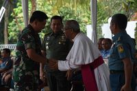 Momen Peresmian Gereja Katolik Bunda Maria Fatima di Mabes TNI Cilangkap