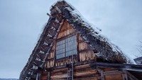 Di desa ini terdapat rumah-rumah petani tradisional bergaya gassho-zukuri, yang dibangun dari kayu dan atapnya terbuat dari semacam jerami. Beberapa di antaranya sudah berusia sekitar 250 tahun (Thinkstock)