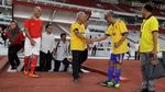 Pakai Jersey Juventus, Basuki Jajal Rumput Stadion GBK yang Baru