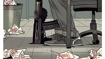 Ketika manusia dikejar deadline. (Foto: Asaf Hanuka)