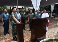 Panglima TNI Marsekal Hadi Tjahjanto meresmikan Gereja Katolik Bunda Maria Fatima