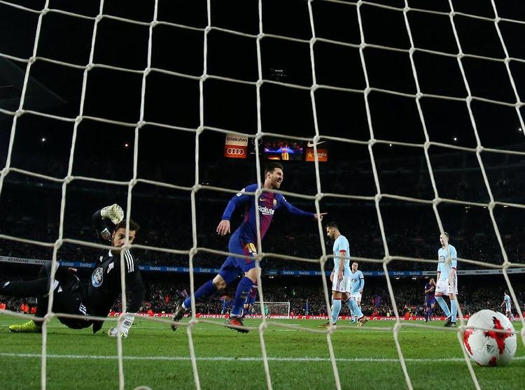 Barcelona Pesta ke Gawang Celta