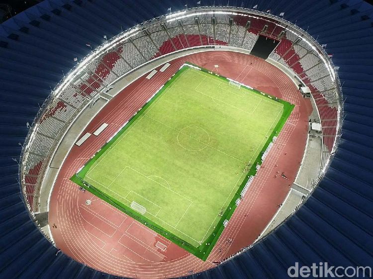 Foto: Mengagumi Kemegahan Stadion GBK dari Udara