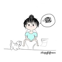 Ide kreatif datang saat berada di kamar mandi. Foto: Instagram