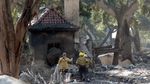 Foto: Pencarian Korban Longsor California di Bawah Reruntuhan