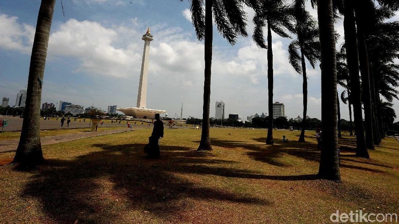 Cegah Mesum di Monas, Pengelola Rutin Patroli Keliling Cegah Mesum di Monas, Pengelola Rutin Patroli Keliling