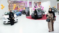 Showroom dibuka oleh salah satu perusahaan swasta di Arab Saudi.